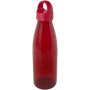 Bergen 800 ml waterfles van gerecycled plastic - Rood