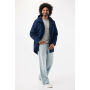 IQONIQ Thelon recycled polyester parka, donkerblauw (XL)