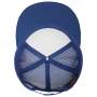 Klassieke truckerpet ROYAL / WHITE One Size