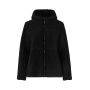 Pile fleece jacket | women - Black, 3XL