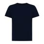 Iqoniq Koli kids lichtgewicht gerecycled katoen t-shirt, donkerblauw (13-14 y)