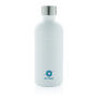 Soda RCS gecertificeerde gerecycled rvs drinkfles, wit