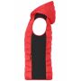 Ladies' Hybrid Vest red/black XS