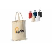 Draagtas canvas 250g/m² 41x12x43cm - Wit