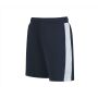 ADULTS' KNITTED SHORTS WITH ZIP POCKETS, NAVY/WHITE, XXL, FINDEN HALES