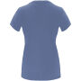 Capri damesshirt met korte mouwen - Denim blauw - roly-3XL Capri damesshirt met korte mouwen - Denim blauw - roly-3XL