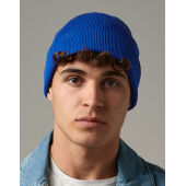 Organic Cotton Original Cuffed Beanie - Black - One Size