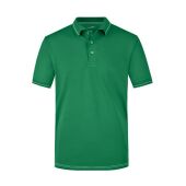 Men's Elastic Polo irish-green/white 3XL