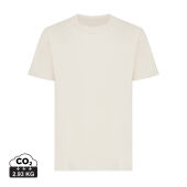 Iqoniq Sierra lichtgewicht gerecycled katoen t-shirt, natural raw (M)