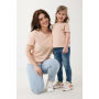 IQONIQ Yala dames lichtgewicht gerecycled katoen t-shirt, peach nectar (L)