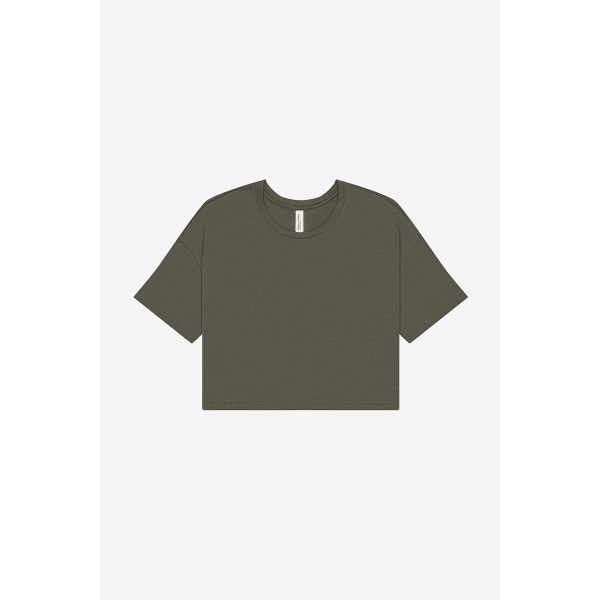 Cropped dames-T-shirt