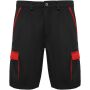 Tahoe 250 g/m2 korte werkbroek - Zwart/Rood - 3XL