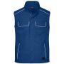 Workwear Softshell Light Vest - SOLID - dark royal 6XL