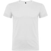 Beagle kortärmad T-shirt för herr - Vit - 4XL