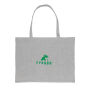 Impact AWARE ™ gerecycled katoenen shopper 145gsm, grijs Impact AWARE ™ gerecycled katoenen shopper 145gsm, grijs