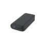 BECKER 20. 20'000 mAh powerbank in gerecycled ABS (100% rABS) met 15W supersnelle draadloze oplader