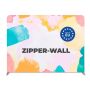 Zipper Wall Straight Basic 300 x 230 cm met Print
