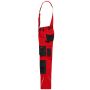 Workwear Pants with Bib - STRONG - GRS red/black 106