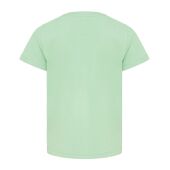 Iqoniq Koli kids lichtgewicht gerecycled katoen t-shirt, iceberg green (3-4 y)