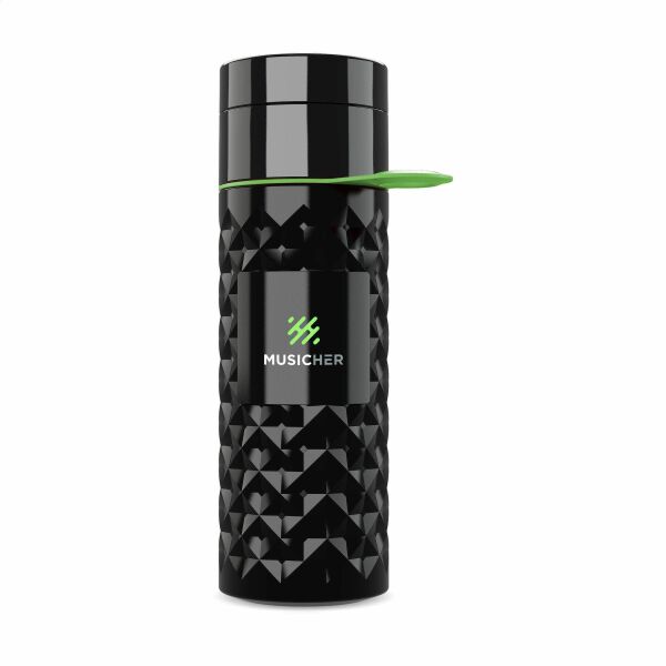 Join The Pipe Nairobi Ring Bottle Black 500 ml Flasche - schwarz/grün Join The Pipe Nairobi Ring Bottle Black 500 ml Flasche - schwarz/grün