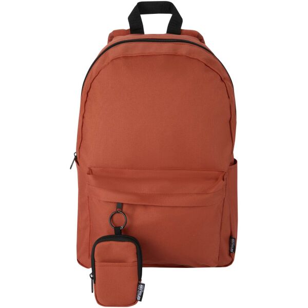 Byron Clip & Go GRS recycled small pouch 0.2L - Brick Byron Clip & Go GRS recycled small pouch 0.2L - Brick