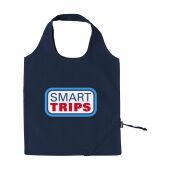 Strawberry Cotton (135 g/m²) opvouwbare tas - donkerblauw