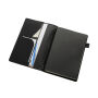 Daily Notes Binder 3-in-1 hervulbaar PU notitieboek, zwart
