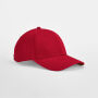EarthAware® Junior Clas. Org. Cotton 6 Panel Cap - Classic Red - One Size