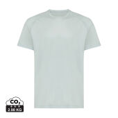 Iqoniq Tikal gerecycled polyester sneldrogend sport t-shirt, iceberg green (XXXL)