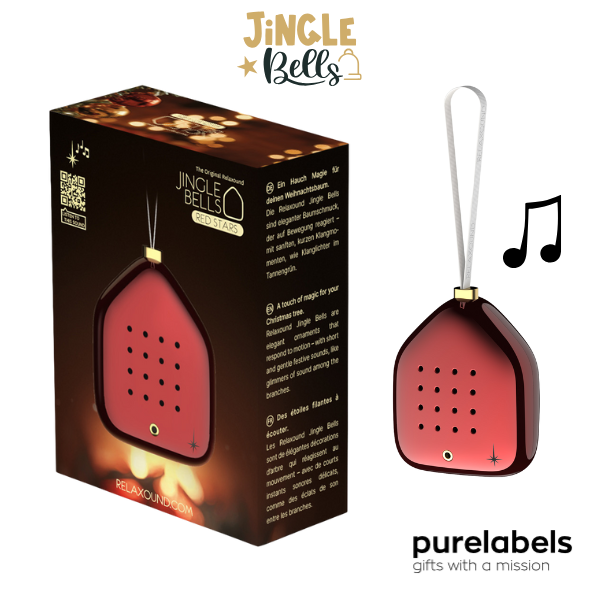 Kerstbal Relaxound met muziek | Jingle Bells Rood | Origineel Kerstgeschenk Kerstbal Relaxound met muziek | Jingle Bells Rood | Origineel Kerstgeschenk