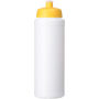 Baseline® Plus 750 ml drinkfles met sportdeksel - Wit/Geel
