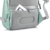 Bobby Soft, anti-diefstal rugzak, mint, grijs