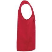 Gilet polykatoen multizakken Red XS