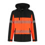 Santino Softshell Jacket Hinto Black / Fluor Orange 3XL