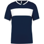 Kids’ short-sleeved multisport jersey Sporty Navy / White 4/6 years