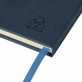 Gerecycled notitieboekje A5 Bloom - blauw