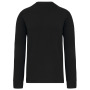 Sweater ingezette mouwen Black XXL