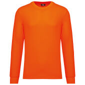 Ecologisch uniseks T-shirt lange mouwen katoen/polyester
