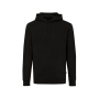 Iqoniq Jasper gerecycled katoen hoodie, zwart (4XL)