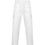 Daily Stretch Arbeitshose aus 250 g/m2 Elasthan - weiss - 40