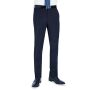 Sophisticated Cassino Trousers, Navy, 38/R, Brook Taverner