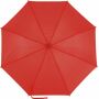 Polyester (190T) paraplu Suzette rood