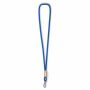 Polyester koord-keycord met bamboe plaatje