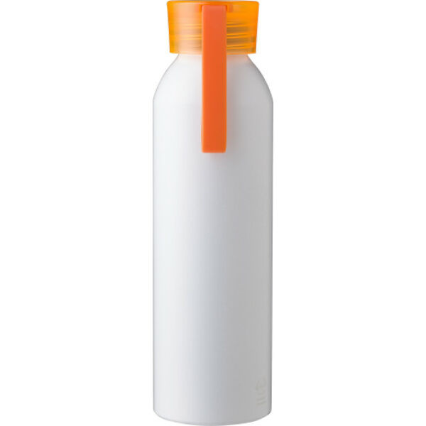 Recycled aluminium bottle (650 ml) Ariana orange