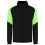 Sweatvest Bicolor Redefined 306108 Black-Lime 3XL