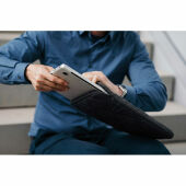 KLYRO - Nylon laptophoes 15" - Zwart