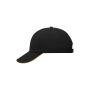 6 Panel Raver Sandwich Cap black/orange one size