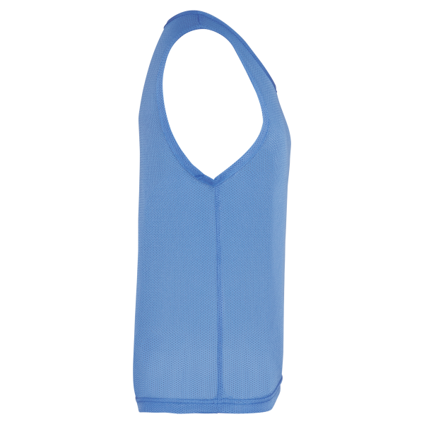 Licht trainingshesje van mesh kids Sporty Sky Blue 6/10 jaar Licht trainingshesje van mesh kids Sporty Sky Blue 6/10 jaar
