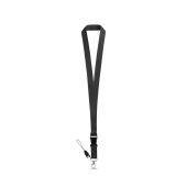 ANQUETIL. Polyester lanyard met metalen karabijnhaak