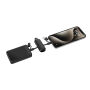 Urban Vitamin Dublin 100W 4 -in-1 keychain cable, zwart